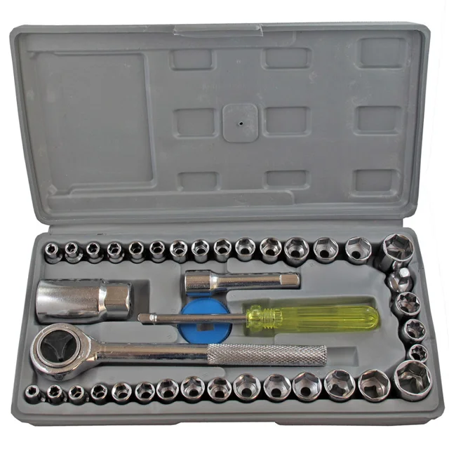 مجموعه 40 عددی آچار بکس و دسته آچار آیوا مدل G 680 102258731